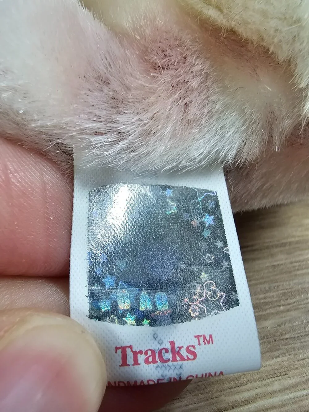 Ty Beanie Babies Tracks Lynx Bobtail Beanbag Plush Toy w/ Tags Vintage 2001